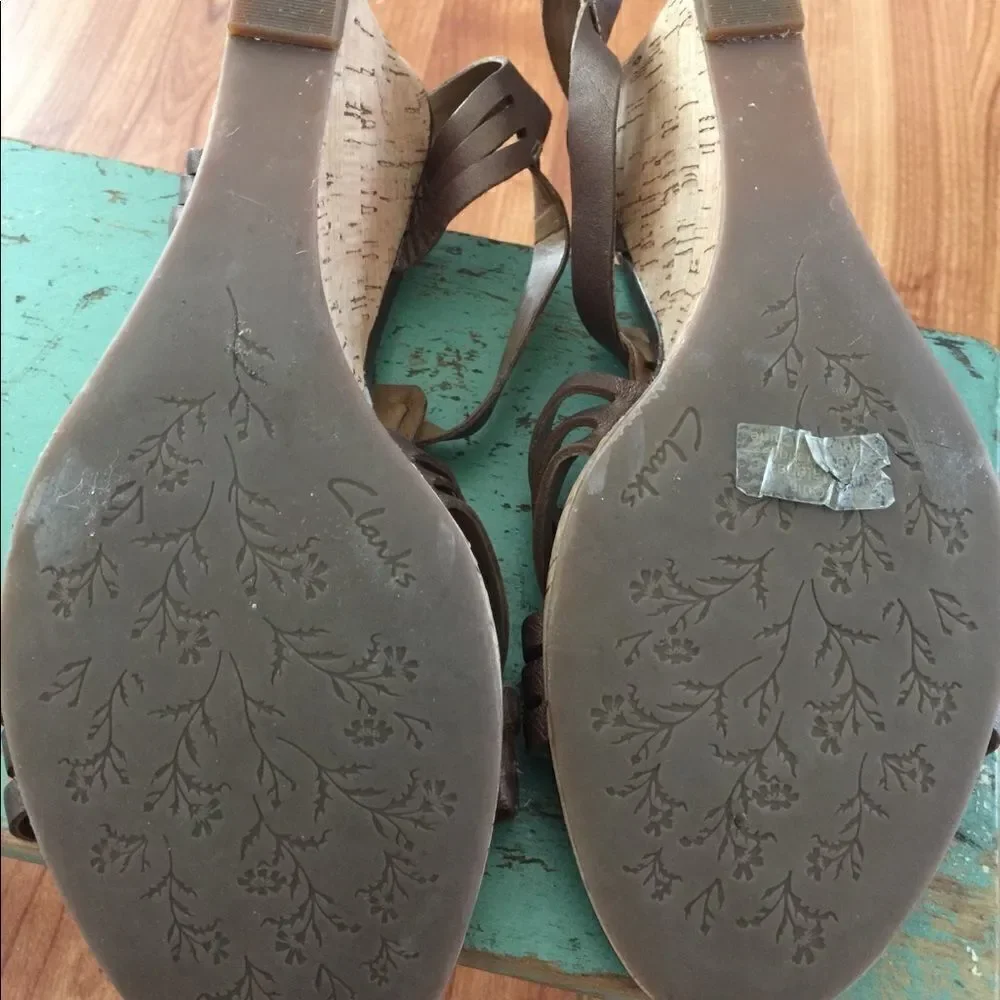 CLARKS Wedge Sandals